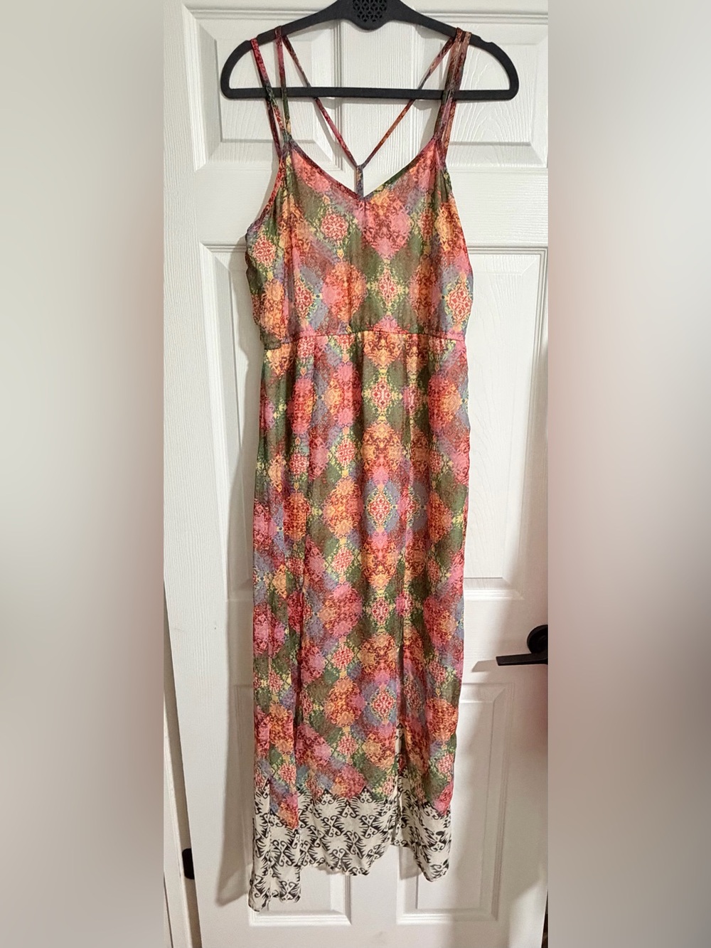 🔥FOREVER 21 Geometric Print Maxi dress